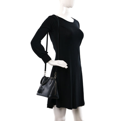 Louis Vuitton Epi Alma BB Black 2 of 14