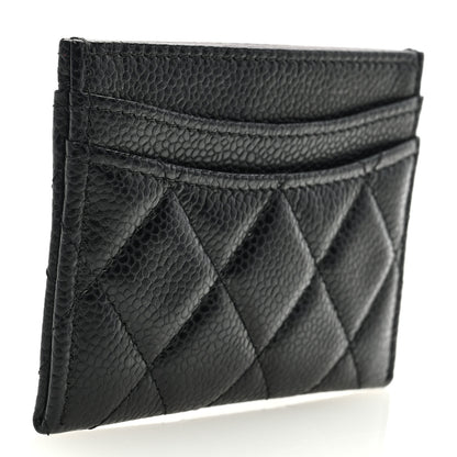 Chanel Caviar Quilted Card Holder Black 3 of 7
