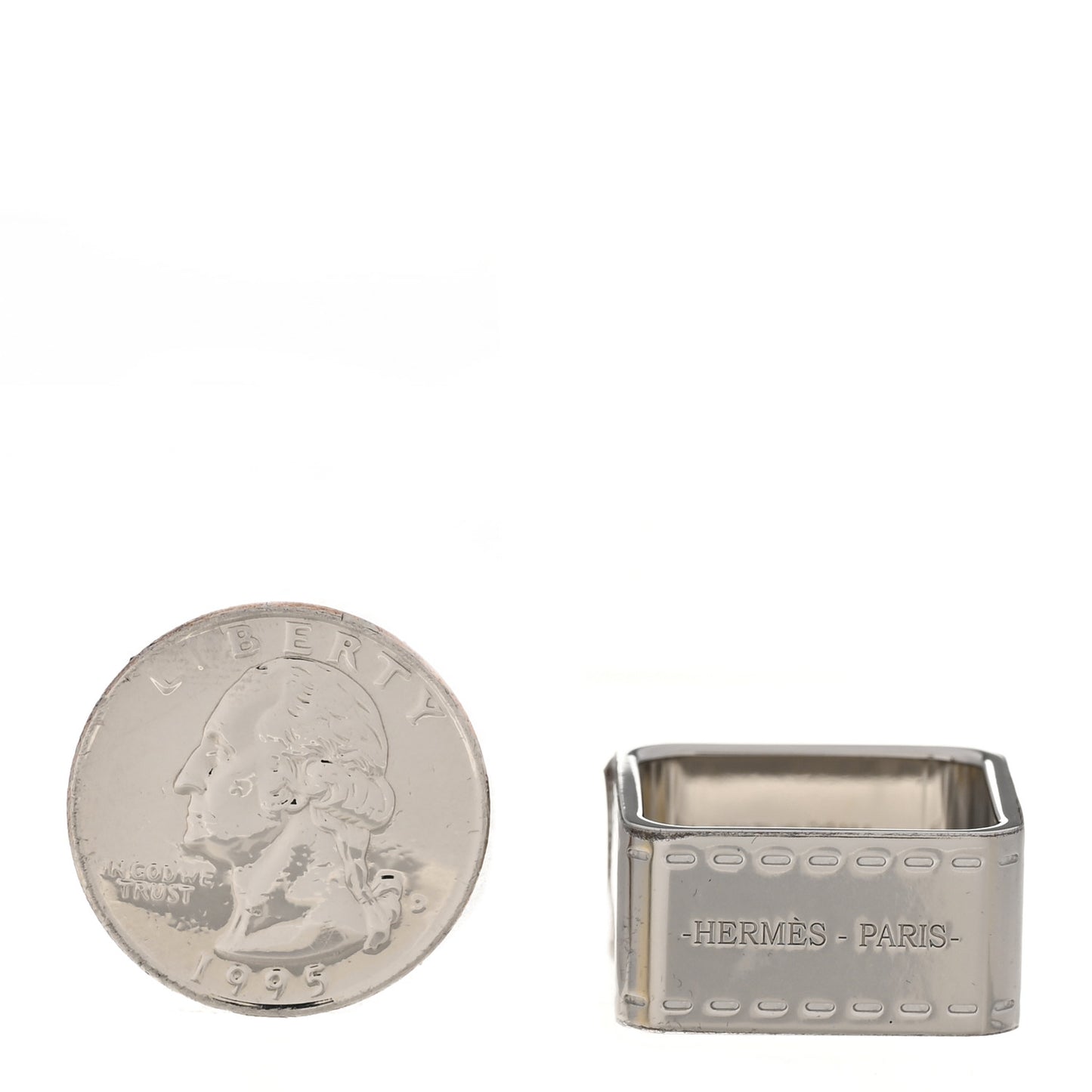 Palladium Bolduc Scarf Ring