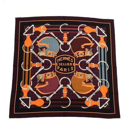 Hermes Cashmere Silk Tatersale Shawl 140 1 of 4