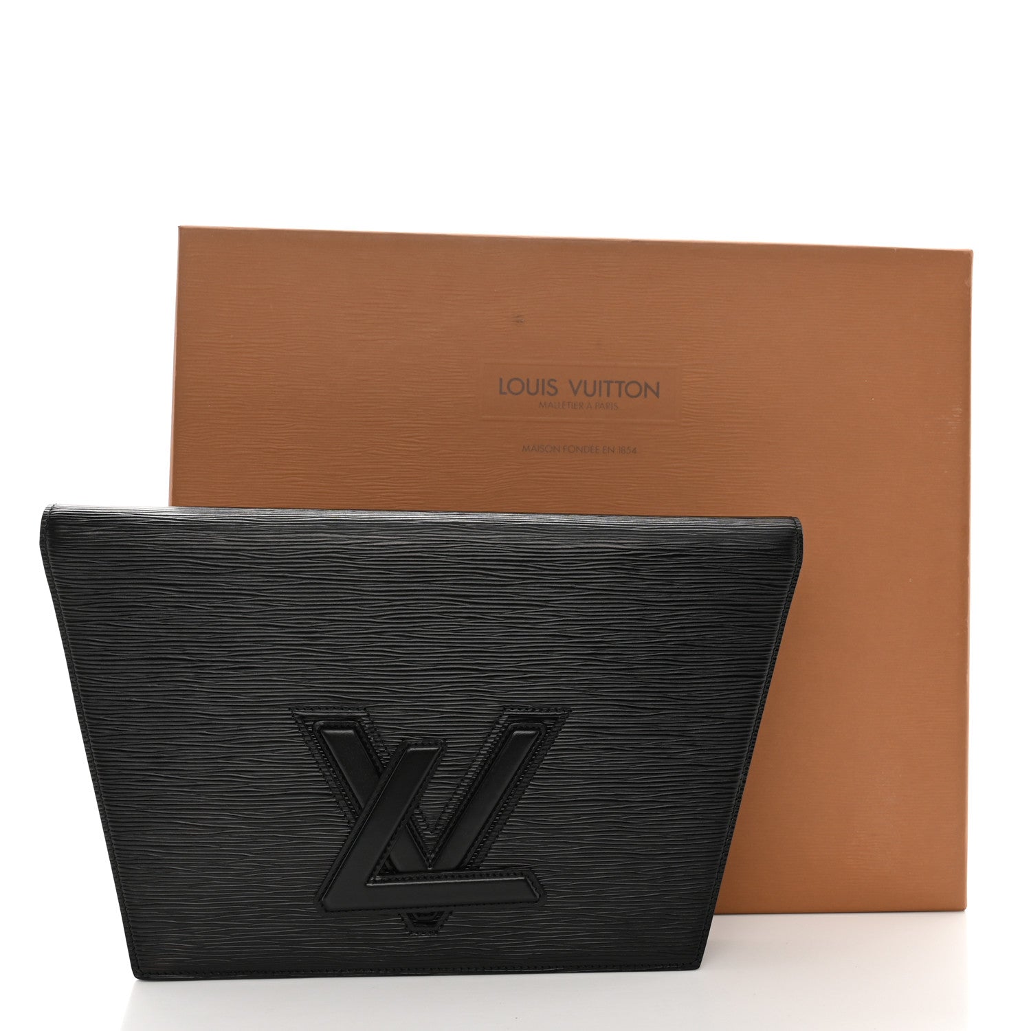 Louis Vuitton Epi Pochette Trapeze Black 12 of 12
