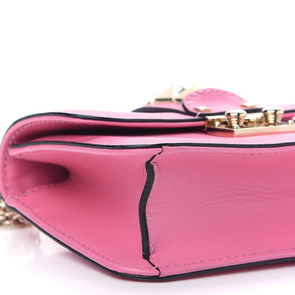 Valentino Garavani Vitello Mini Glam Lock Rockstud Flap Ninphea 6 of 7