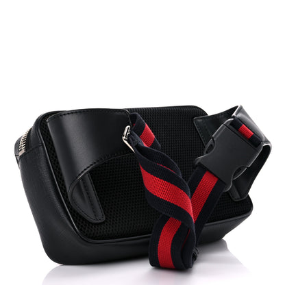 Gucci Soft GG Supreme Monogram Web Belt Bag Black Grey 2 of 13
