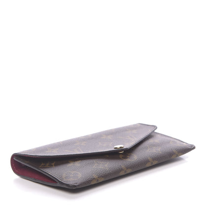 Louis Vuitton Monogram Jeanne Wallet Fuchsia 5 of 7
