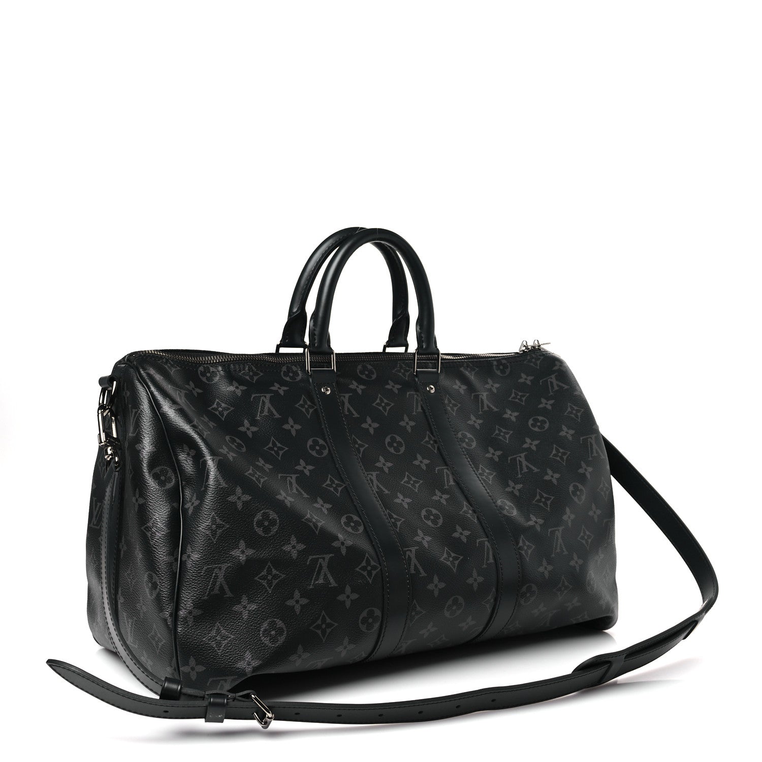 Louis Vuitton Monogram Eclipse Keepall Bandouliere 45 2 of 7