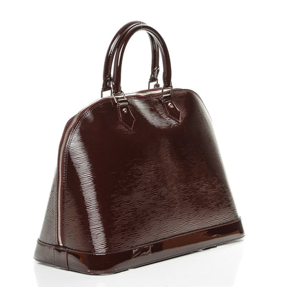 Louis Vuitton Electric Epi Alma GM Prune 3 of 6