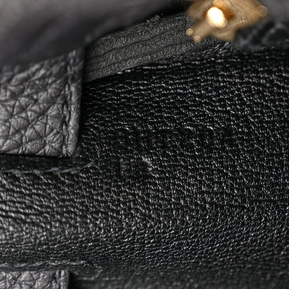 Hermes Togo Kelly Retourne 25 Black 7 of 11