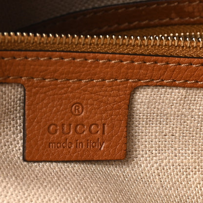 Gucci Monogram Medium Marrakech Hobo Camel 6 of 11