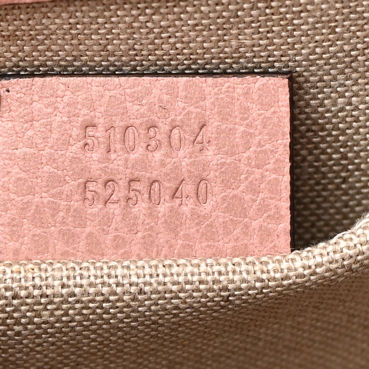 Dollar Calfskin Small Interlocking G Shoulder Bag Soft Pink