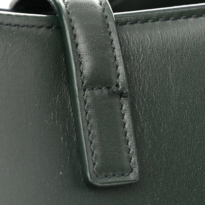 Saint Laurent Shiny Calfskin Le 37 Bucket Bag Vert Fonce 12 of 13