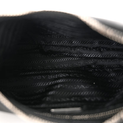 Prada Tessuto Nylon Saffiano Mini Re-Edition 2005 Bag Black 5 of 11