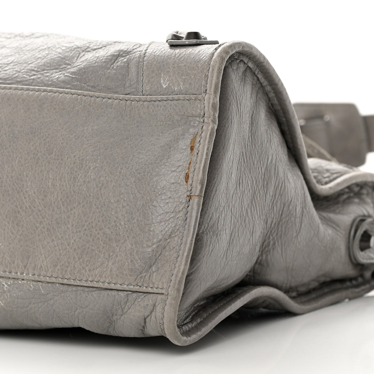 Balenciaga Agneau Classic Hardware City Gris Pyrite 10 of 17