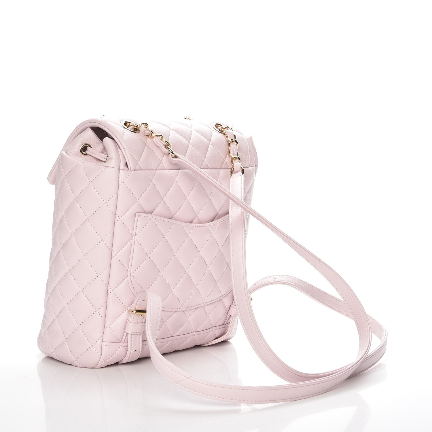 Chanel Lambskin Quilted Small Urban Spirit Backpack Light Pink 4 of 15