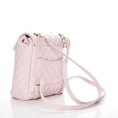 Chanel Lambskin Quilted Small Urban Spirit Backpack Light Pink 4 of 15