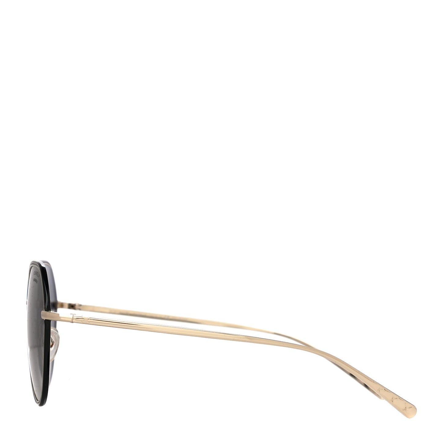 Round Sunglasses 4251-J Gold Black