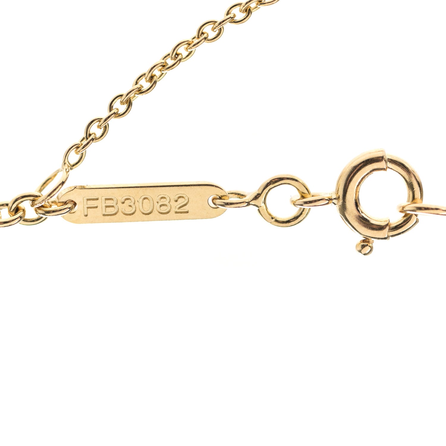 Cartier 18K Pink Yellow White Gold Baby Trinity Pendant Necklace 6 of 6