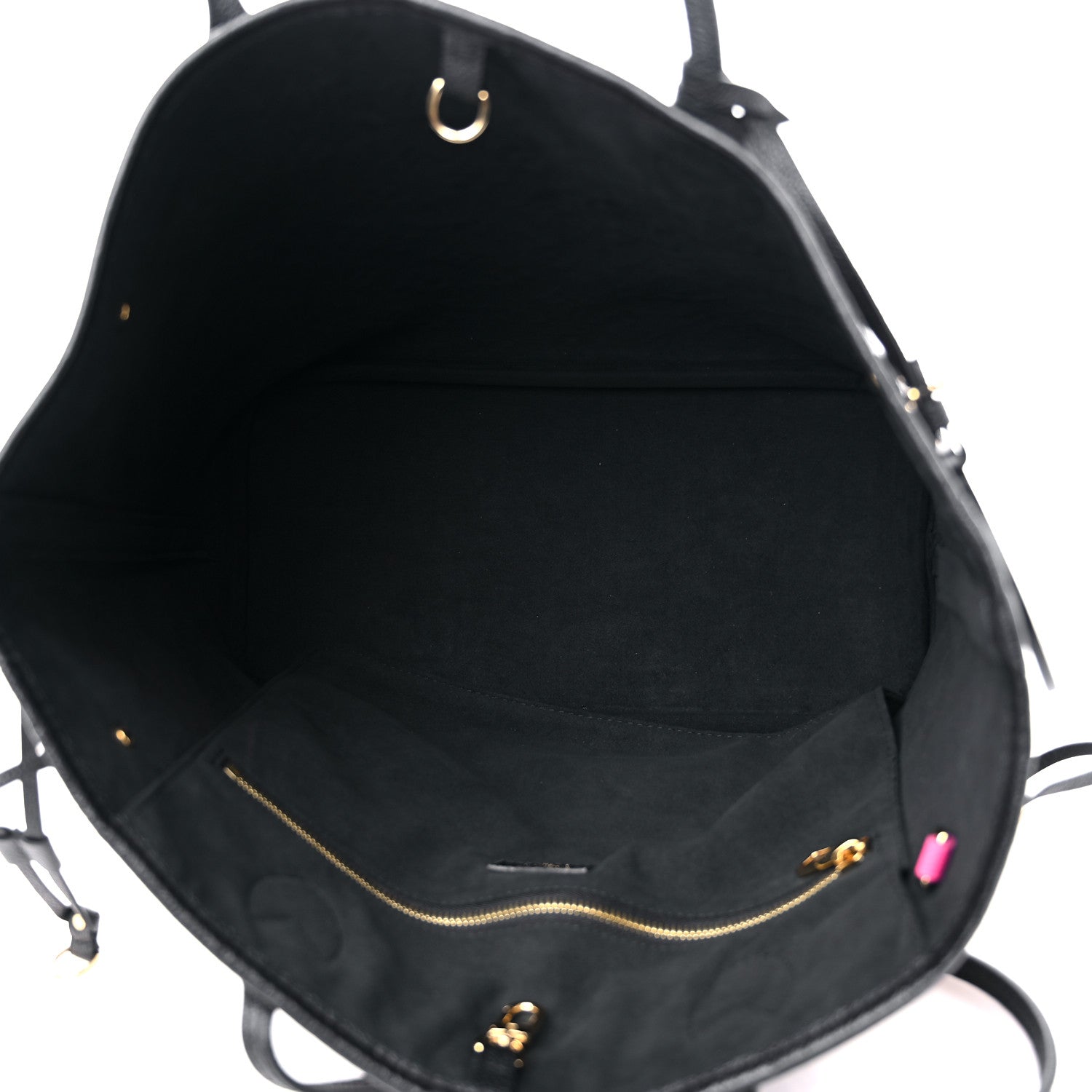 Louis Vuitton Empreinte Spring In The City Neverfull MM Black White Pink 5 of 9