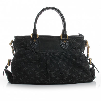 Louis Vuitton Denim Neo Cabby MM Black 1 of 7