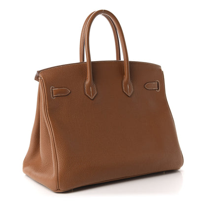 Hermes Togo Birkin 35 Gold 3 of 36