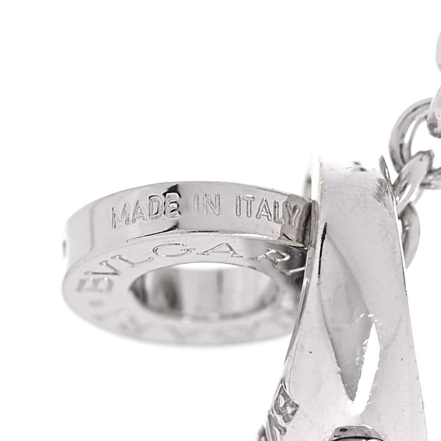 18K White Gold B.Zero1 Lavalier Necklace