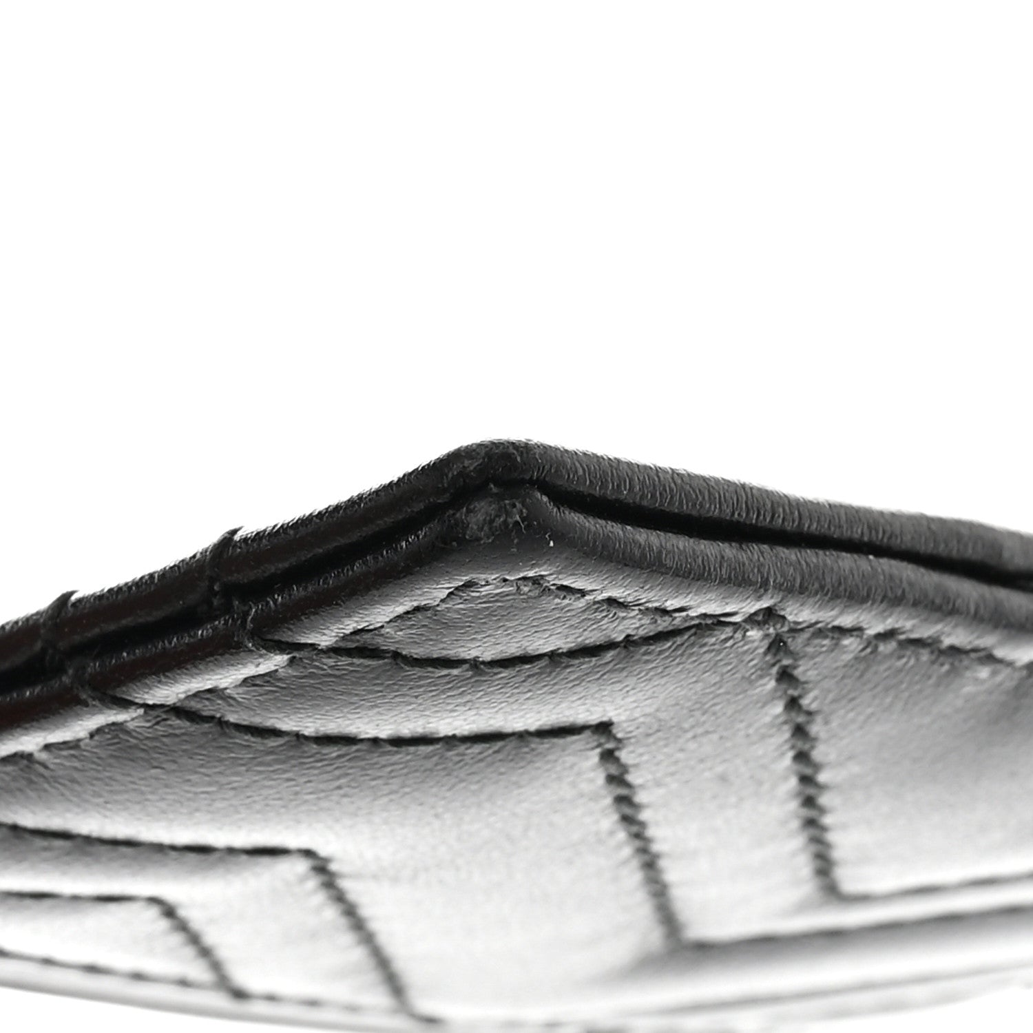 Gucci Calfskin Matelasse GG Marmont Card Holder Black 9 of 12