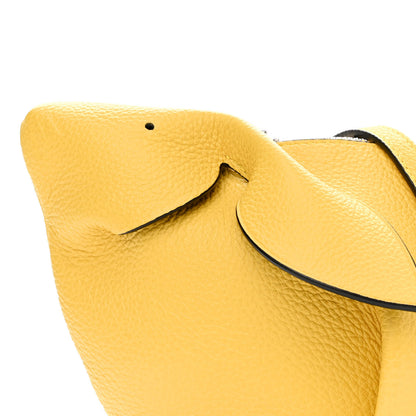 Loewe Calfskin Shearling Mini Bunny Crossbody Bag Yellow 8 of 10