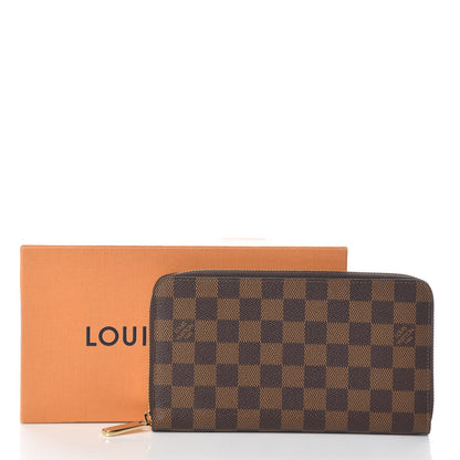 Louis Vuitton Damier Ebene Zippy Organizer Wallet 7 of 7