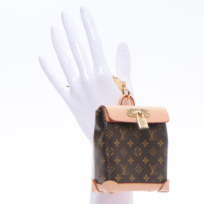 Louis Vuitton Monogram Mini Steamer Bag Charm 2 of 7