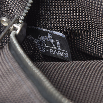 Hermes Canvas Herline PM Tote Grey 6 of 9