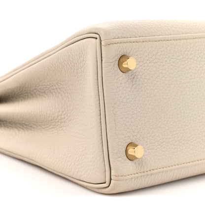 Hermes Togo Kelly Retourne 25 Beton 9 of 11