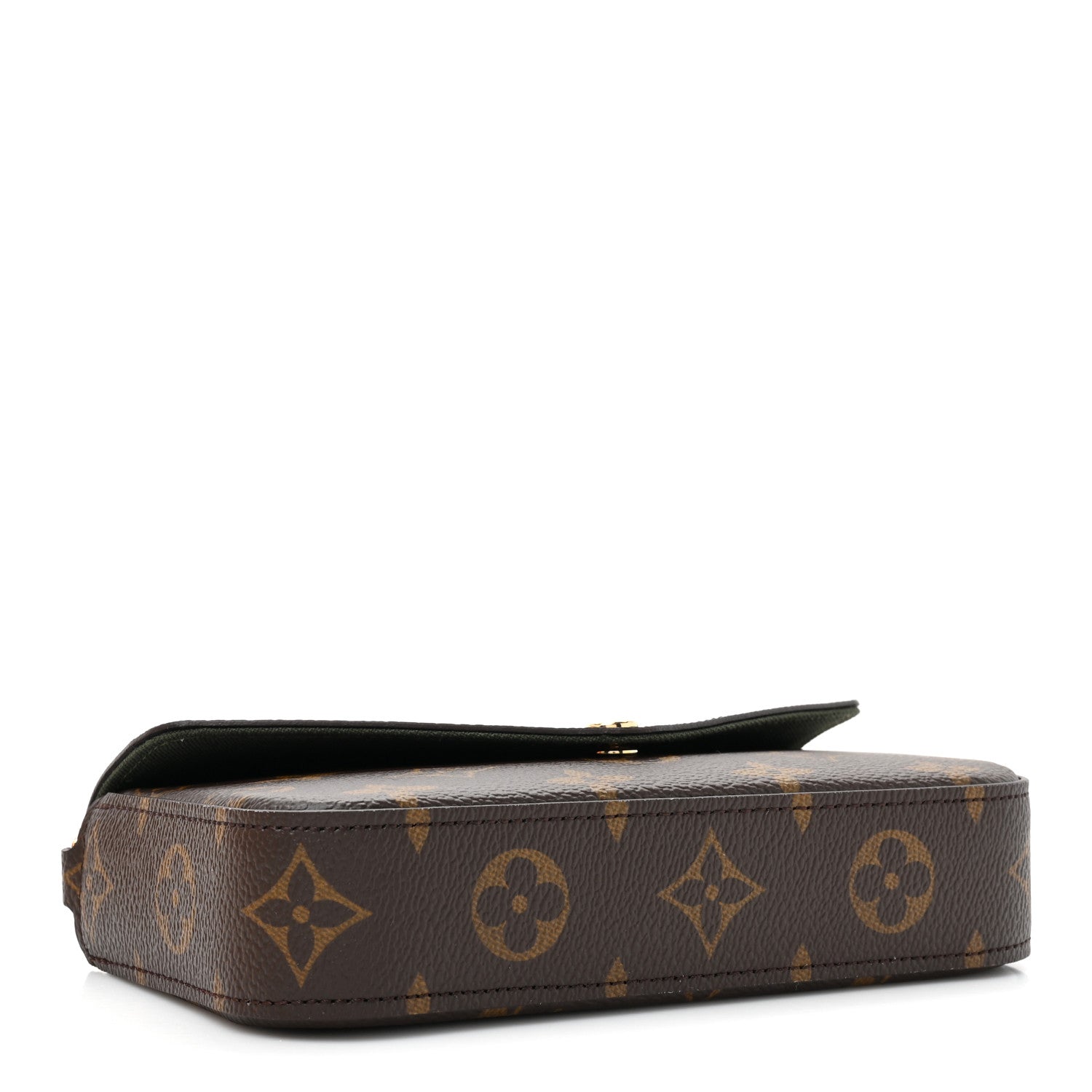 Louis Vuitton Monogram Felicie Strap & Go Kaki 4 of 12