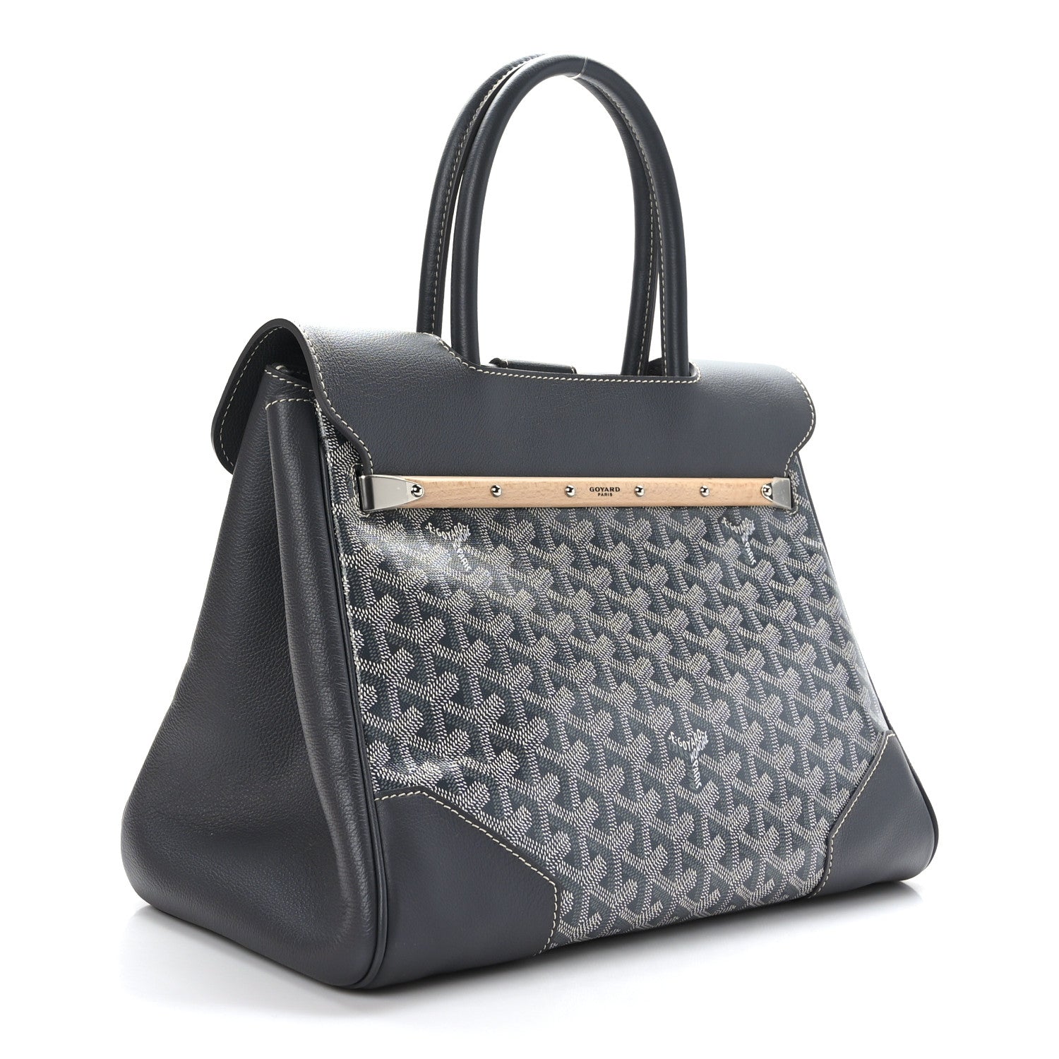 Goyard Goyardine Saigon Tote Grey 3 of 10