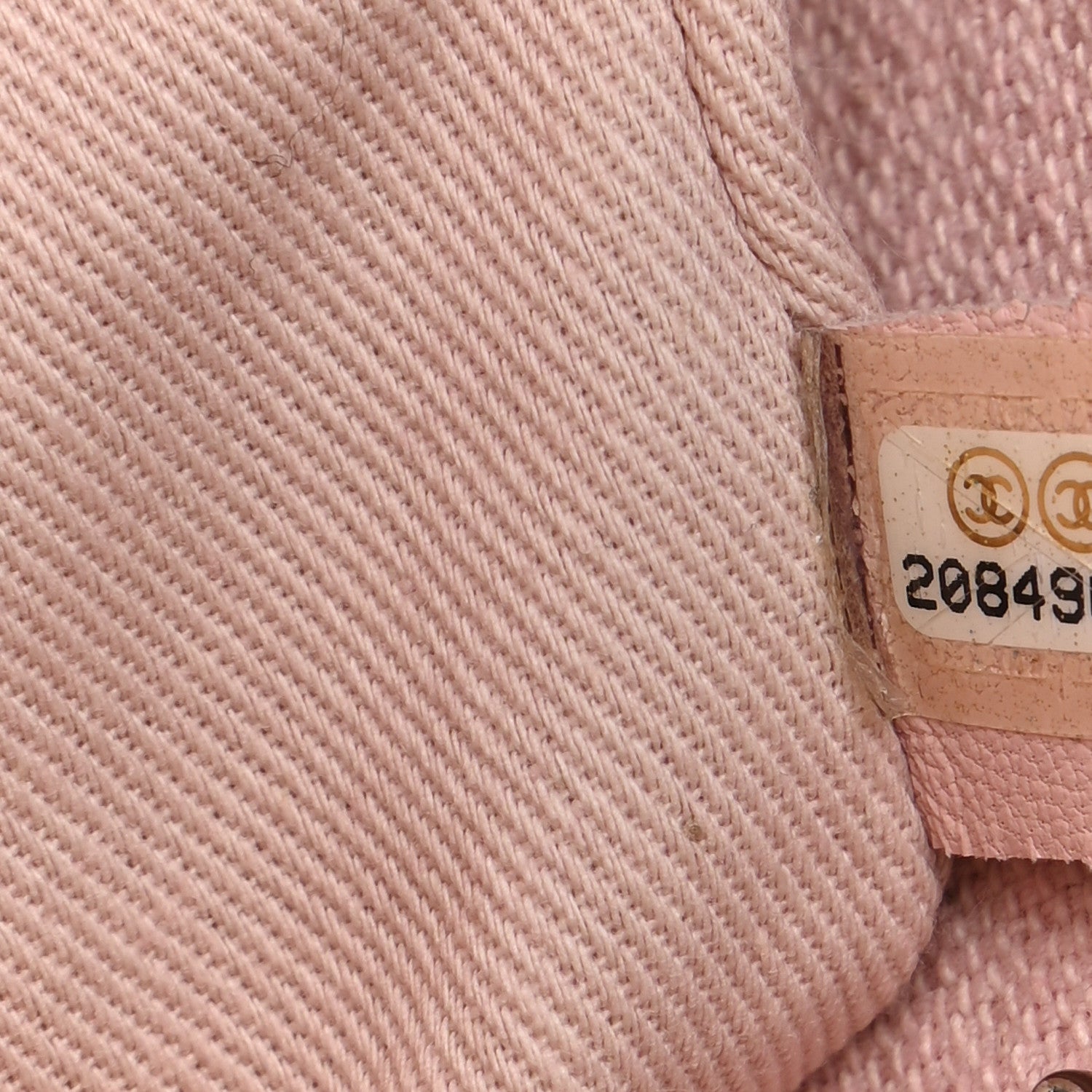 Chanel Canvas Large Deauville Tote Pink 7 of 9