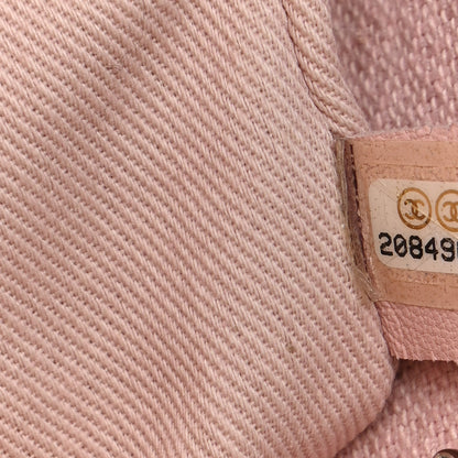 Chanel Canvas Large Deauville Tote Pink 7 of 9