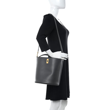 Celine Smooth Calfskin Bucket 16 Bag Anthracite 2 of 11