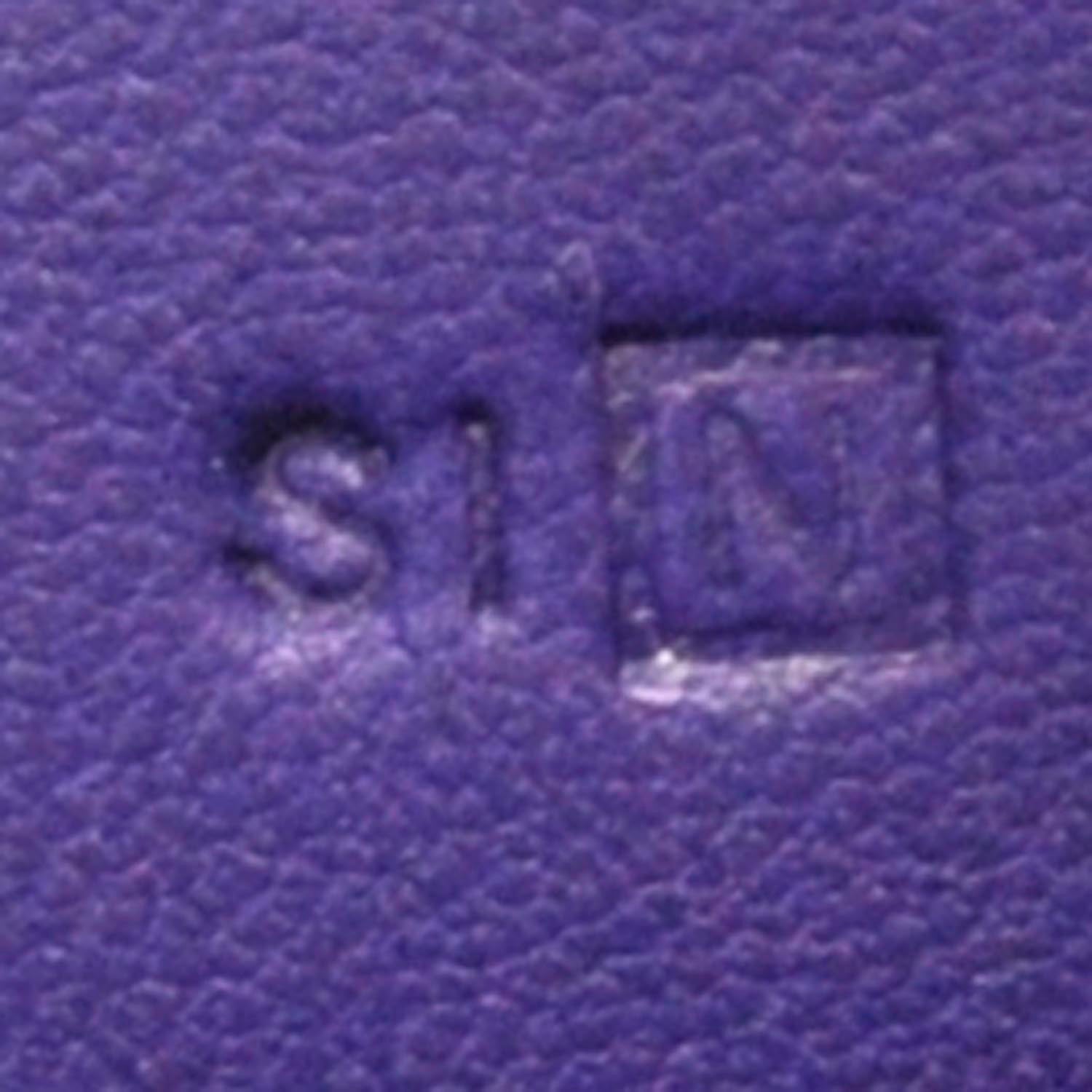 Hermes Togo Dogon Combined Wallet Iris 8 of 10