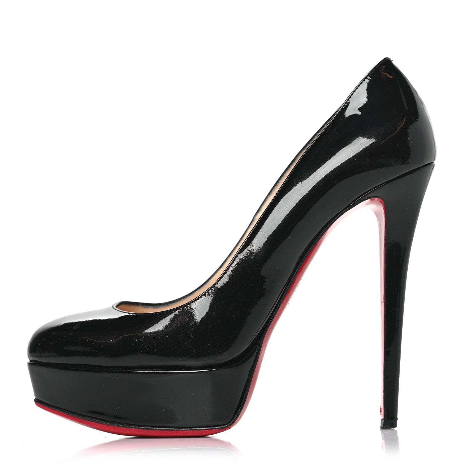 Christian Louboutin CHRISTIAN LOUBOUTIN Patent Bianca 140 Pumps 39 Black 1 of 9