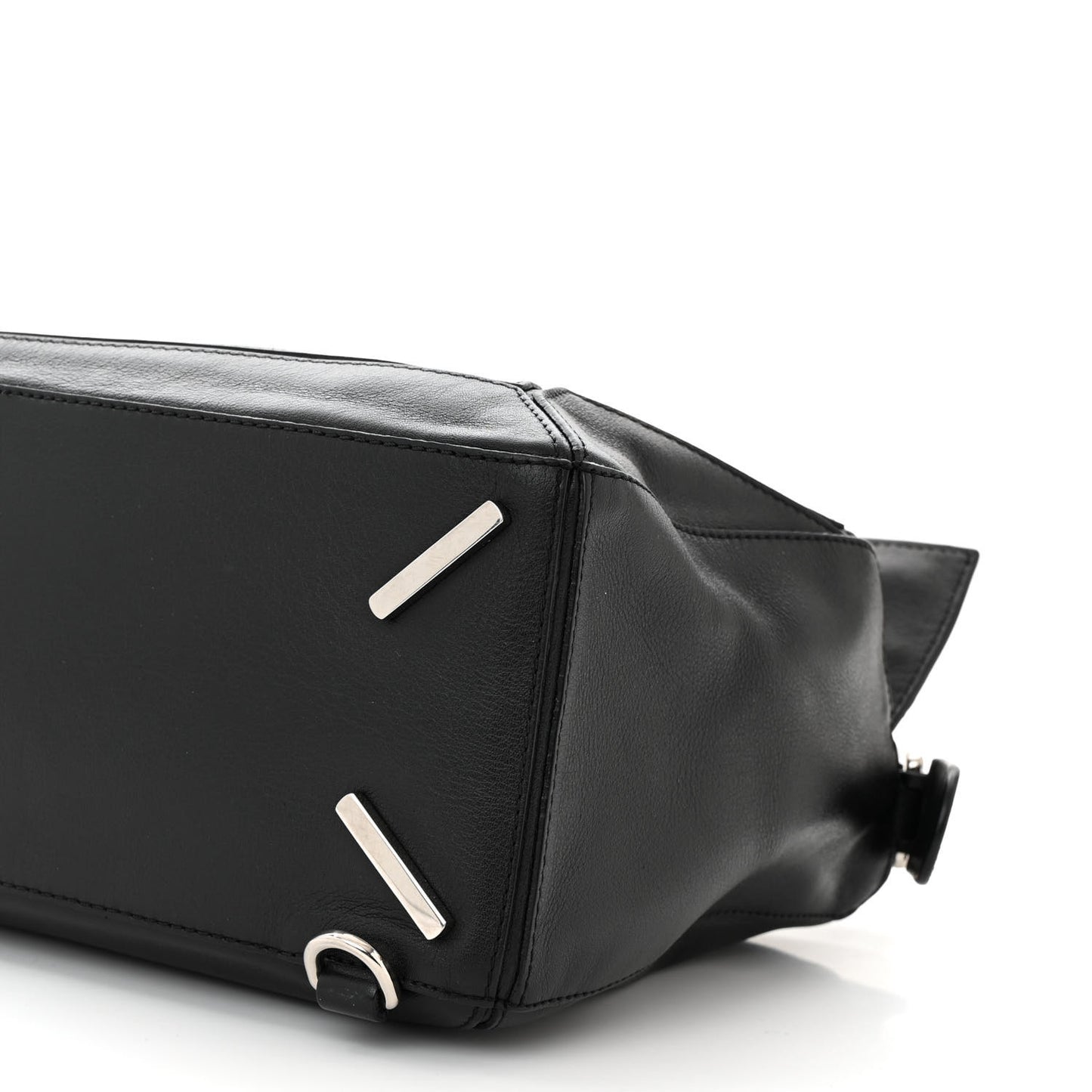 Calfskin Medium Puzzle Bag Black