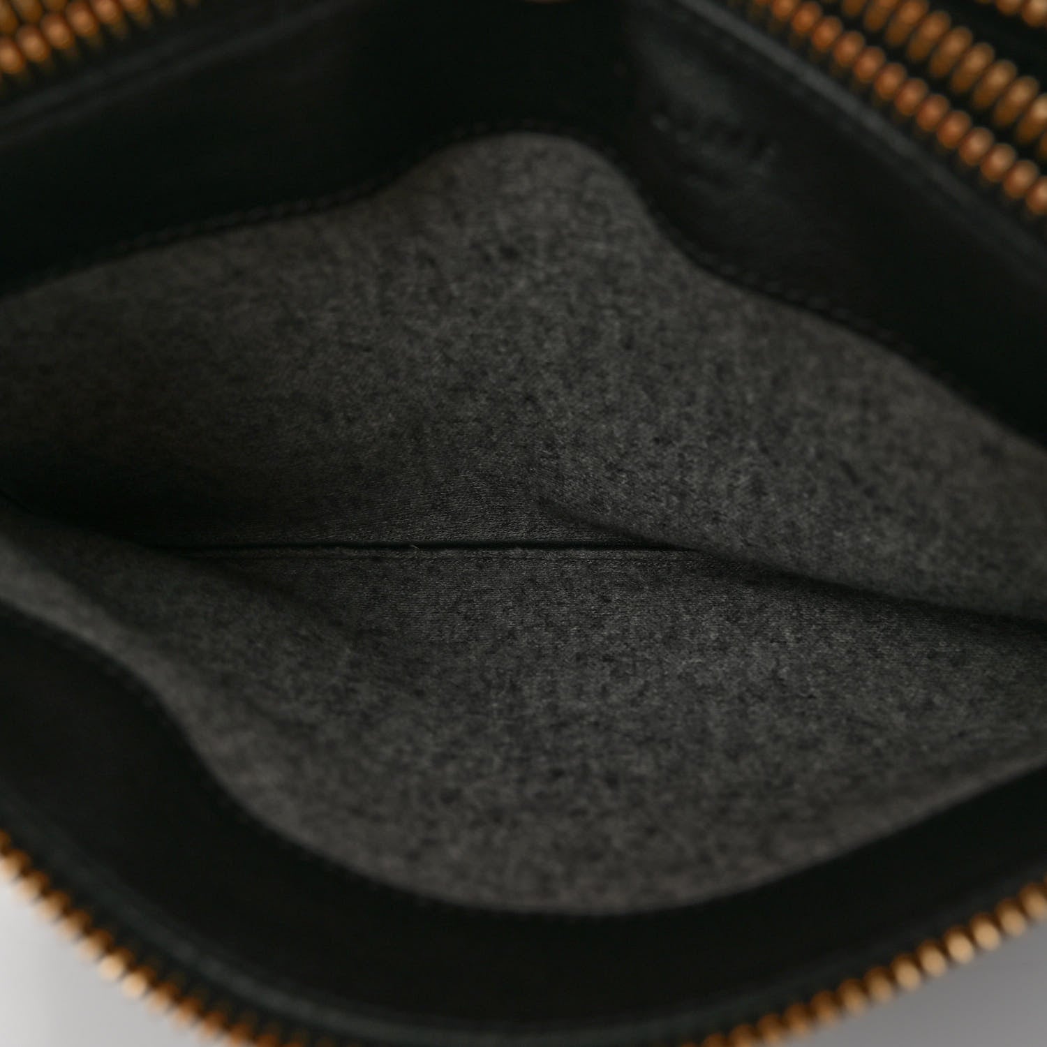 Celine Goatskin Small Trio Crossbody Bag Black 7 of 11