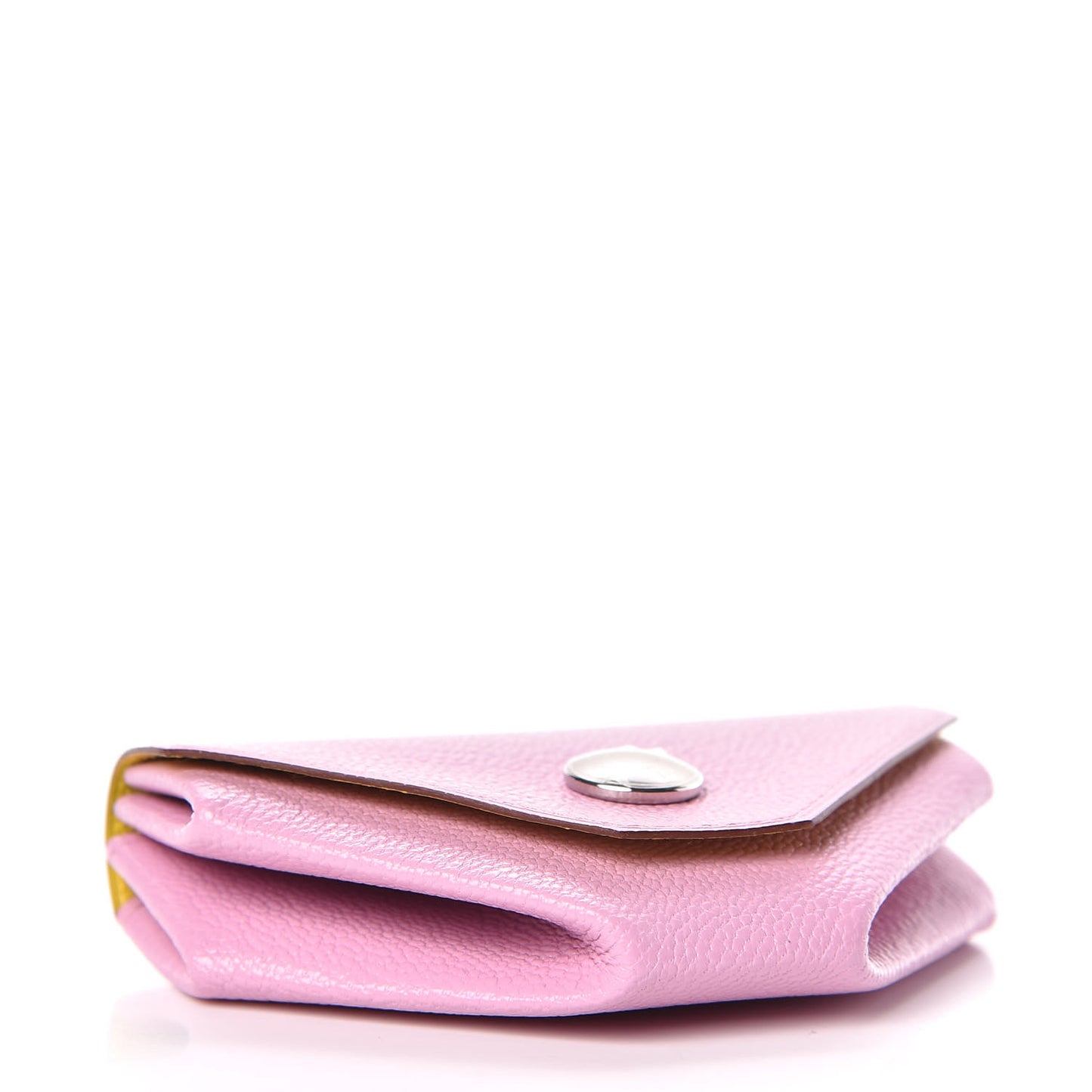 Chevre Mysore Le 24 Coin Purse Mauve Sylvestre Jaune De Naples