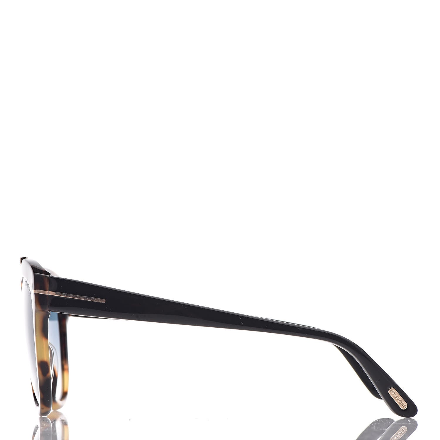 Tom Ford Livia Gradient Butterfly Sunglasses TF518 Tortoise 3 of 7