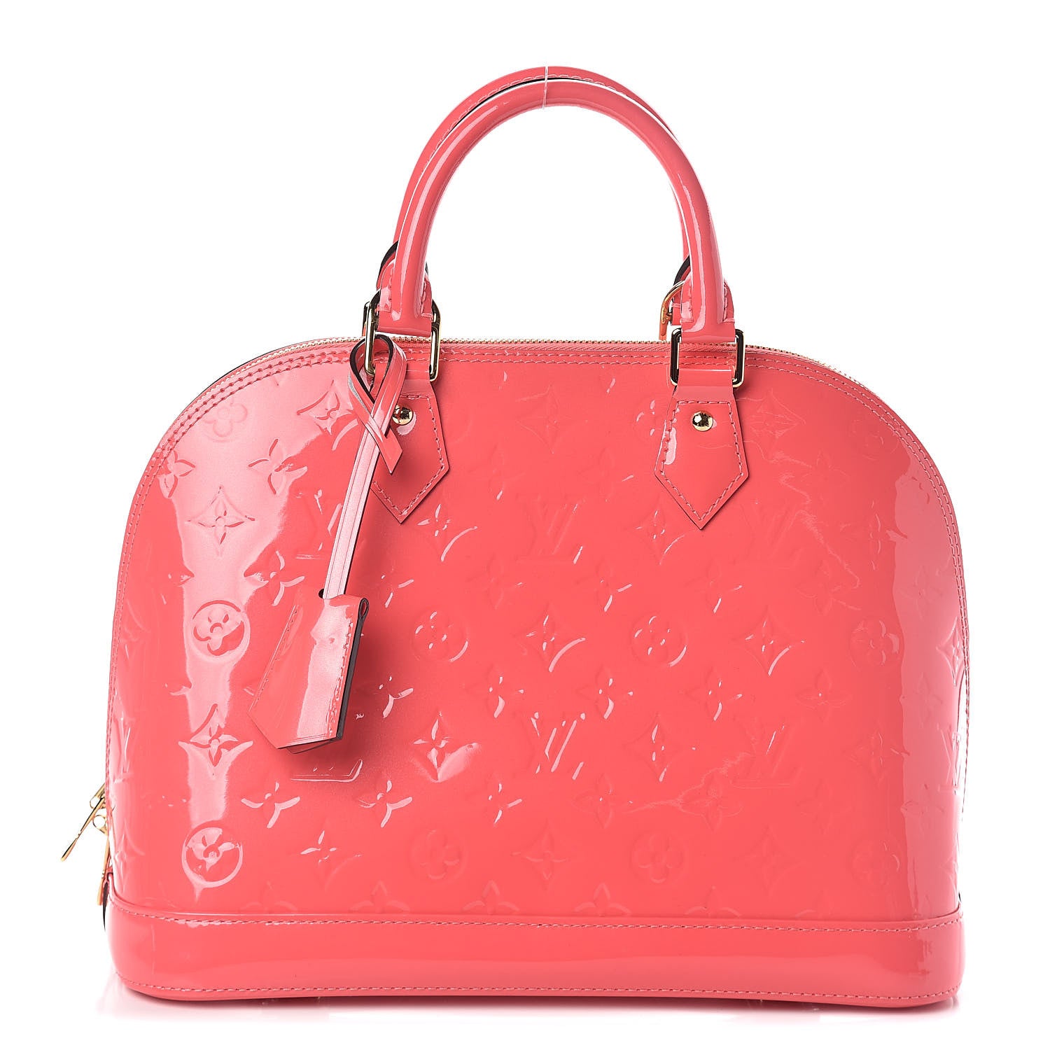Louis Vuitton Vernis Alma PM Rose Litchi 1 of 9