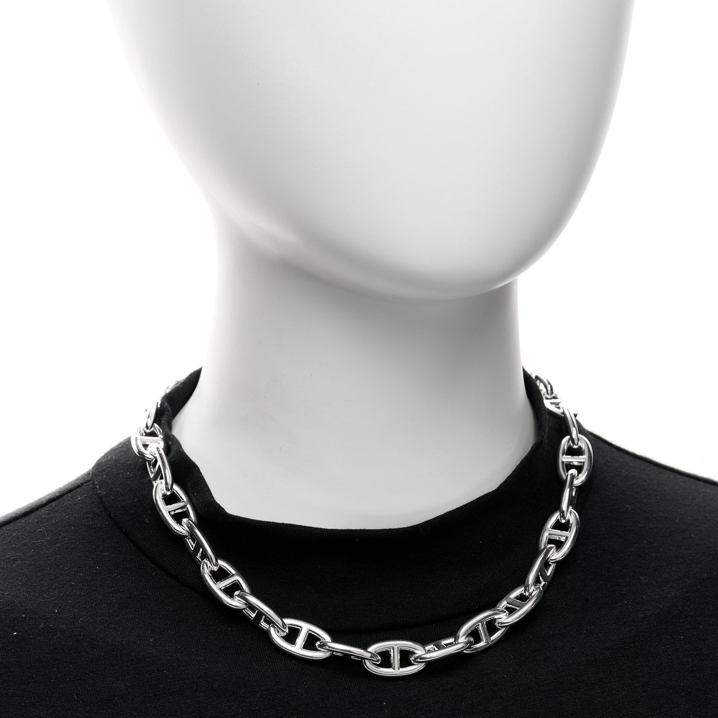 Sterling Silver GM Chaine D'Ancre Necklace