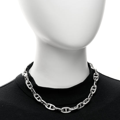 Hermes Sterling Silver GM Chaine D'Ancre Necklace 2 of 6