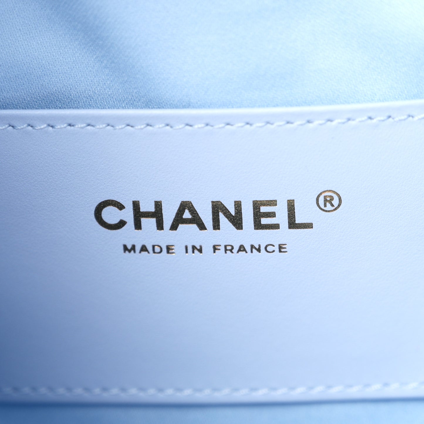 Caviar Quilted Small Chanel 25 Handbag Light Blue