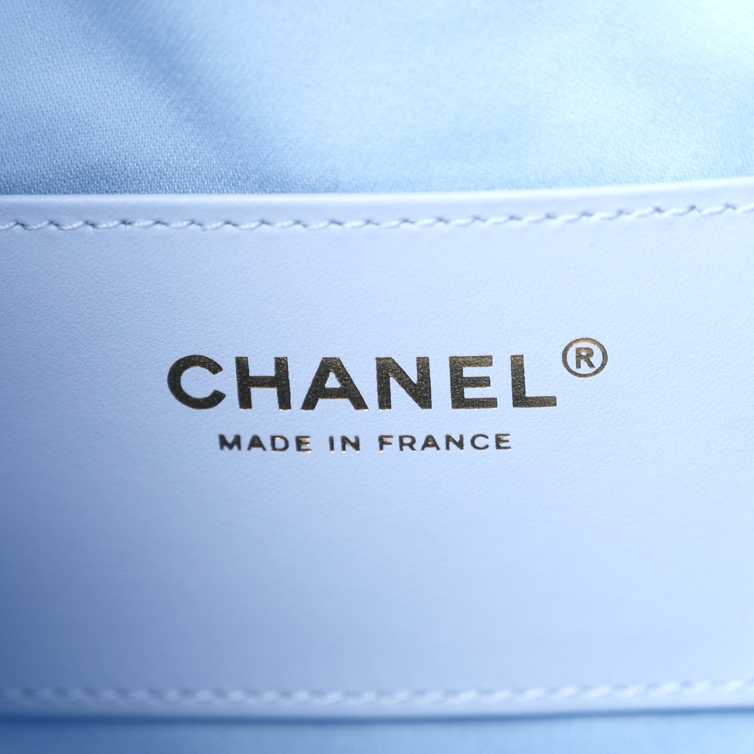 Chanel Caviar Quilted Small Chanel 25 Handbag Light Blue 6 of 10
