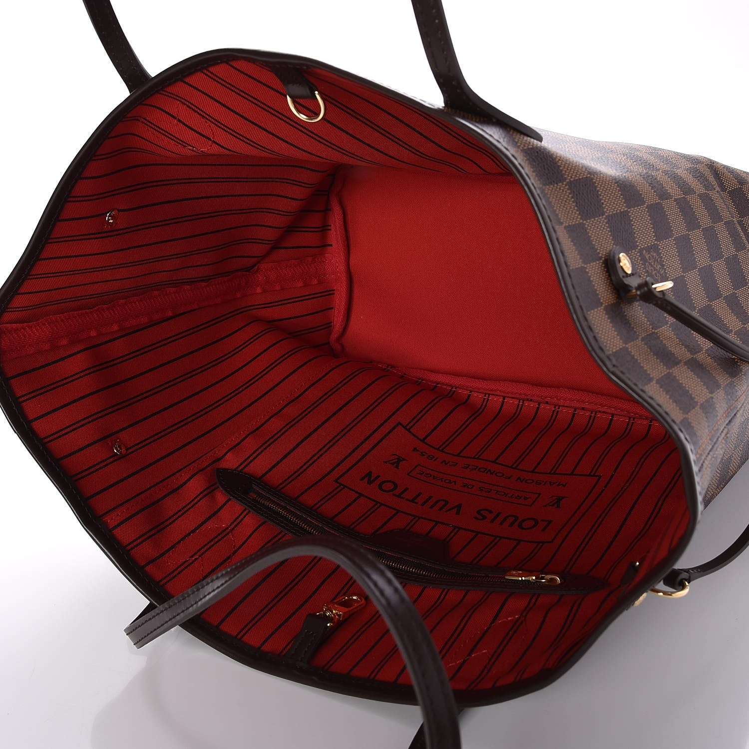 Louis Vuitton Damier Ebene Neo Neverfull MM 6 of 11