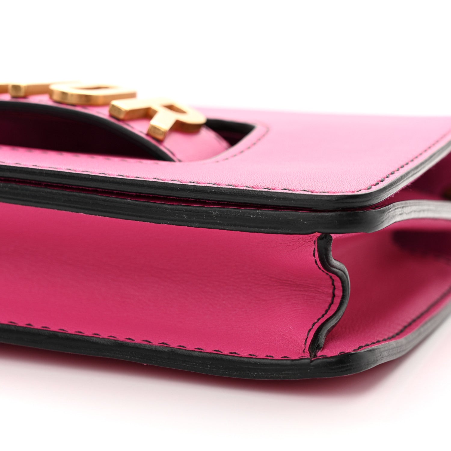 Christian Dior Calfskin J'Adior Chain Flap Bag Fuchsia 9 of 9
