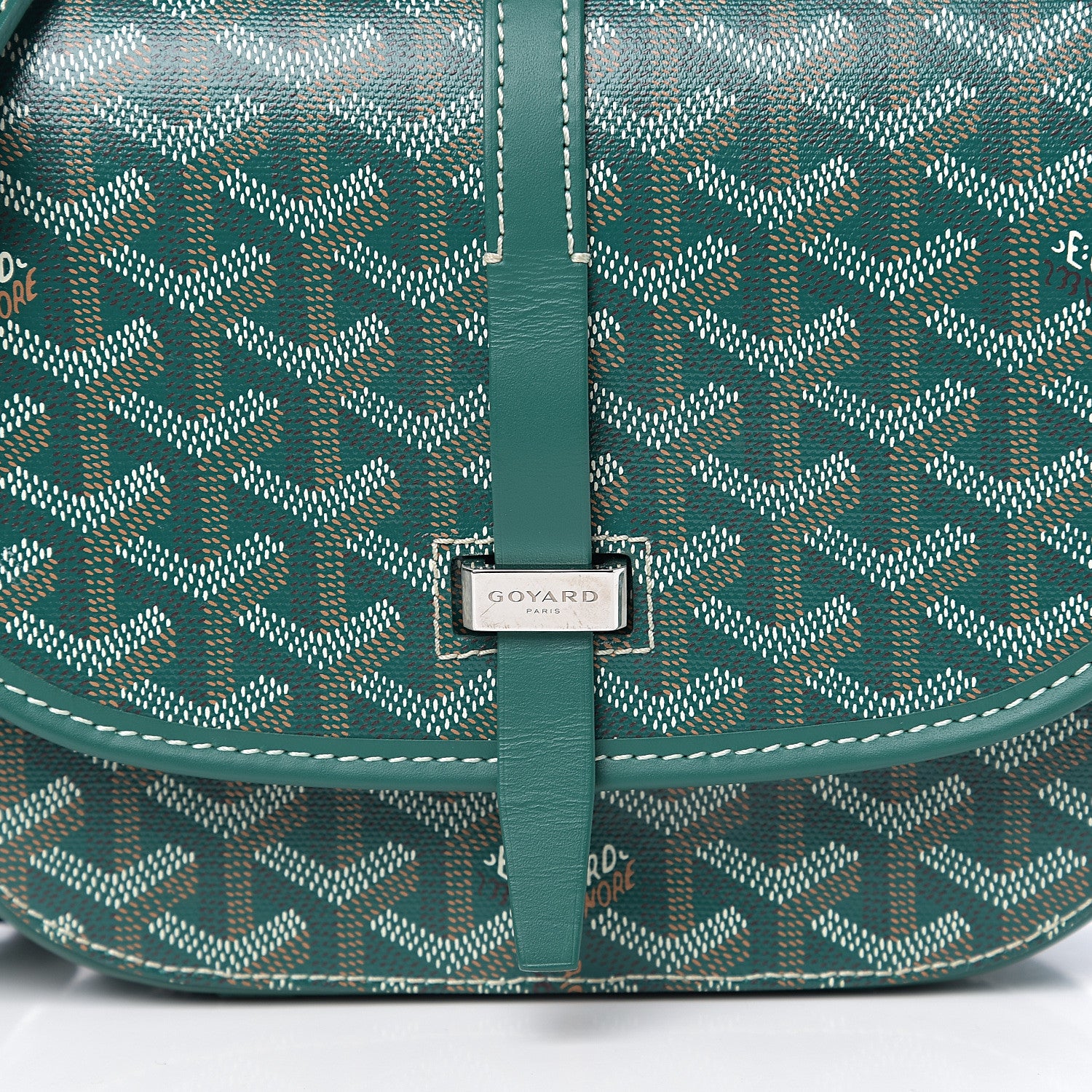 Goyard Goyardine Belvedere II PM Messenger Bag Green 11 of 11