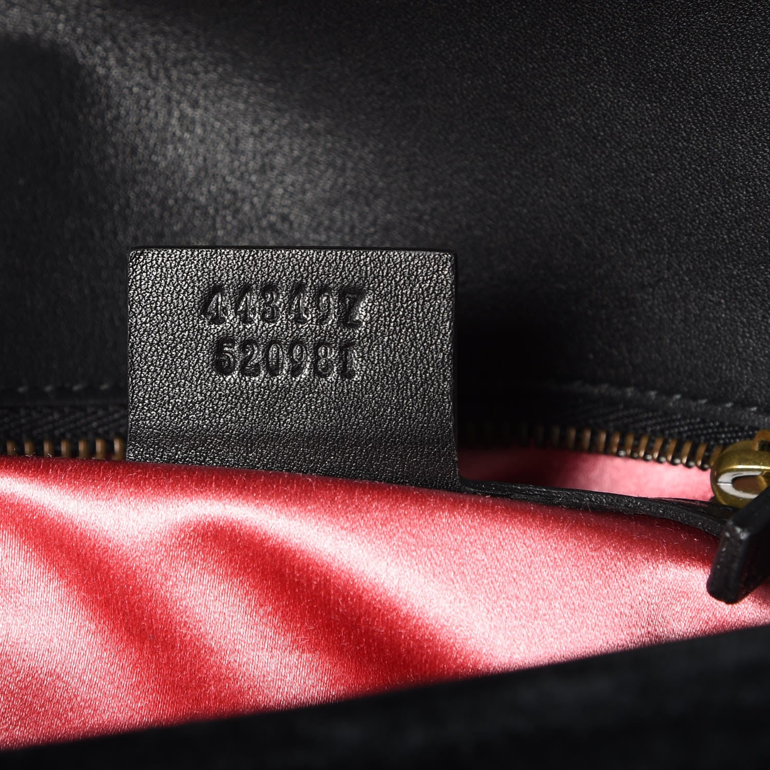 Gucci Velvet Matelasse Small GG Marmont Shoulder Bag Black 7 of 8